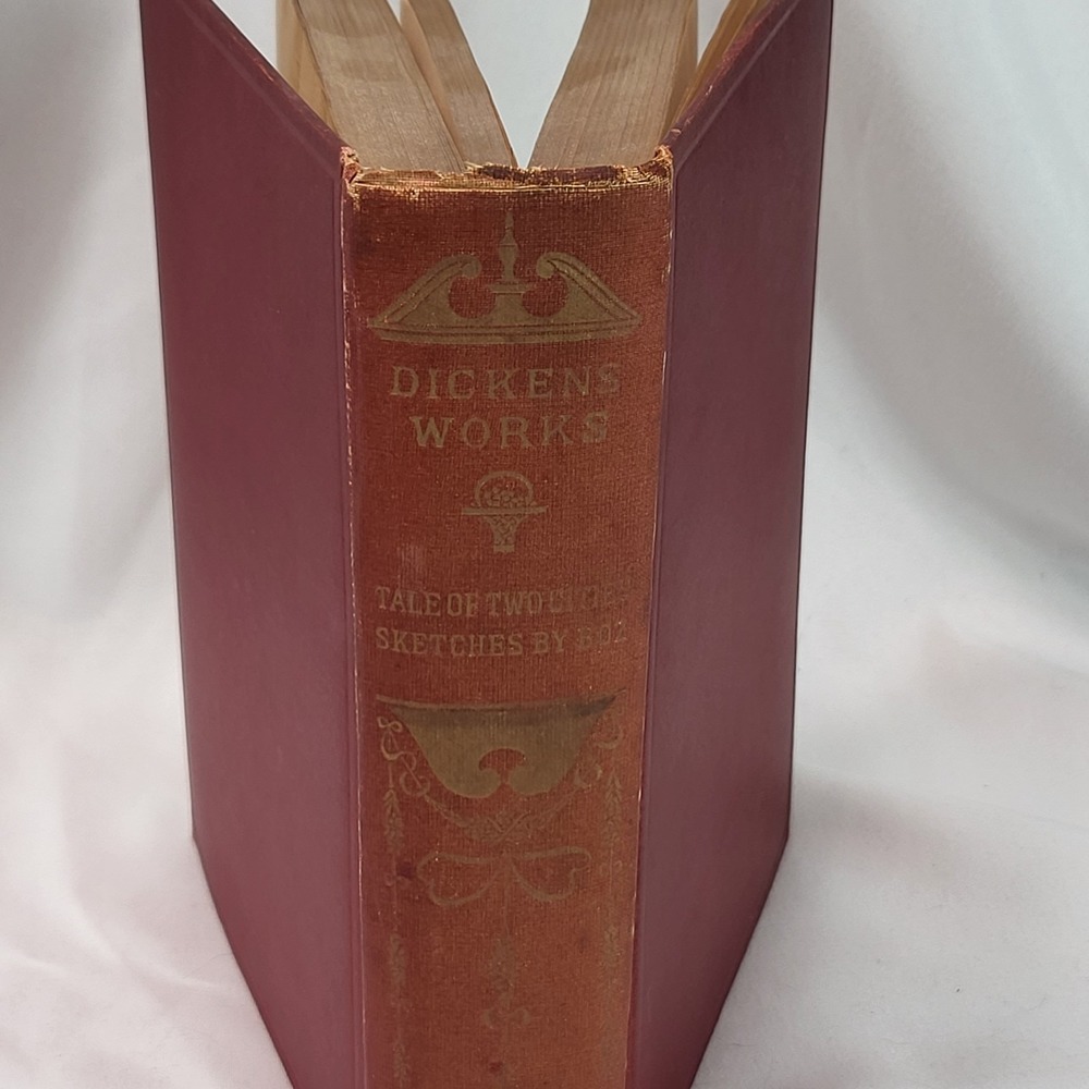 Vintage The Works Of Charles Dickens: Tale of Two Cities, Sketches by Boz